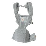 Địu Ergobaby Alta Hip Seat, Pearl Grey (4→48m~5.5→20.4kg)