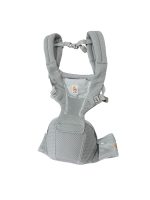 Địu Ergobaby Alta Hip Seat, Pearl Grey (4→48m~5.5→20.4kg)