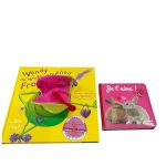 Set 2 cuốn sách rối tay Wendy the Wide-mouthed Frog và Je’aime