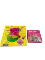Set 2 cuốn sách rối tay Wendy the Wide-mouthed Frog và Je’aime