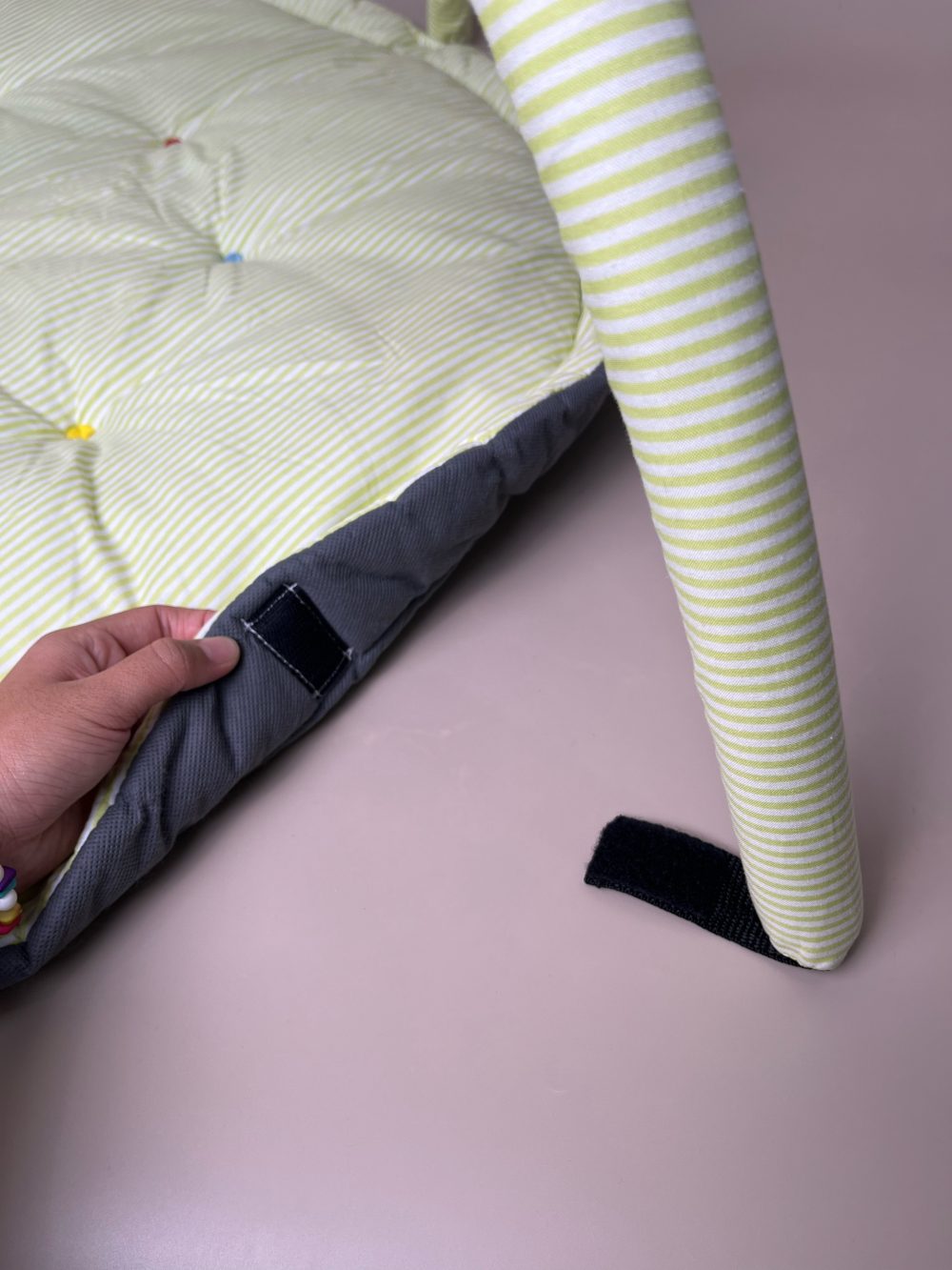 Thảm chơi Ikea Leka màu xanh - Ảnh 5