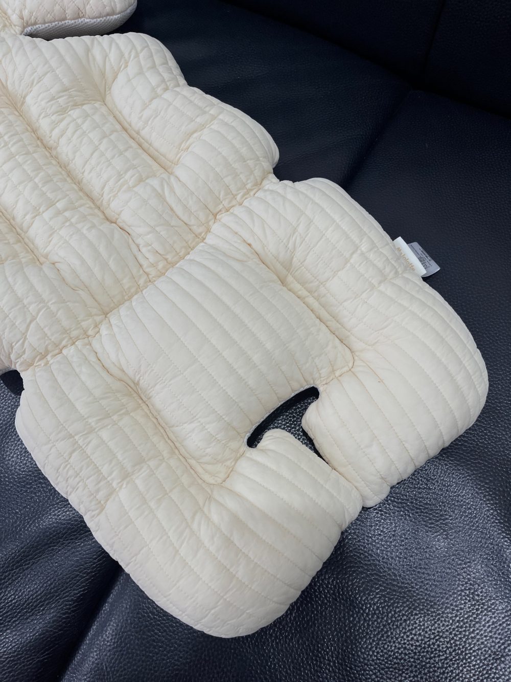 Đệm lót xe đẩy màu be Malolotte - Ảnh 4