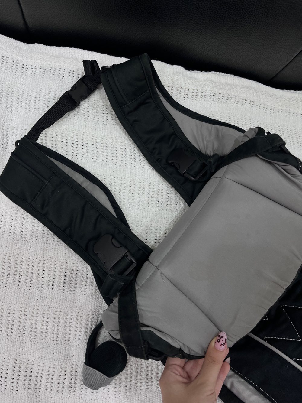 Địu 4 tư thế Mothercare ( size: Sơ sinh-> 15kg) tặng kèm dây đeo đa năng Lil' Sidekick - Ảnh 27