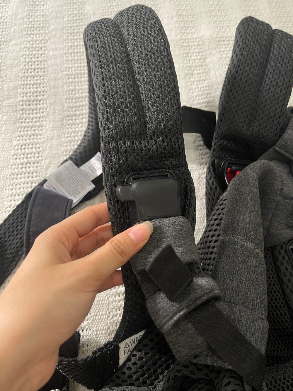 Địu Baby Bjorn Harmony màu đen (0->3y, 3.2 -> 15kg, full box) - Ảnh 9