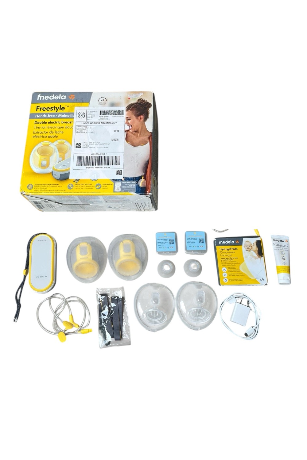 391e5171856c4e028f32bb7e526e2308 Máy hút sữa Medela Freestyle Hands-free (BH 10/3/2027, full box) tặng kèm áo hút sữa - Ảnh 1