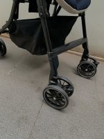 Xe đẩy Combi Mechacal Handy 4Cas màu xanh navy (sơ sinh-15kg~36 tháng) - Ảnh 7