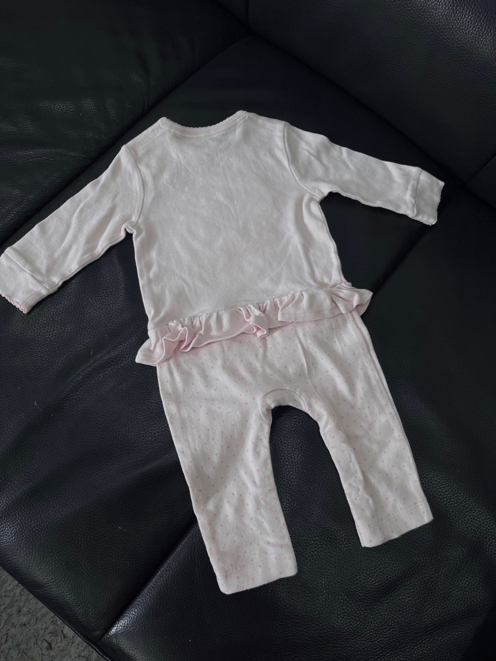 Bộ liền thân Mothercare hoạ tiết chấm bi màu hồng (6m-9m) - Ảnh 8
