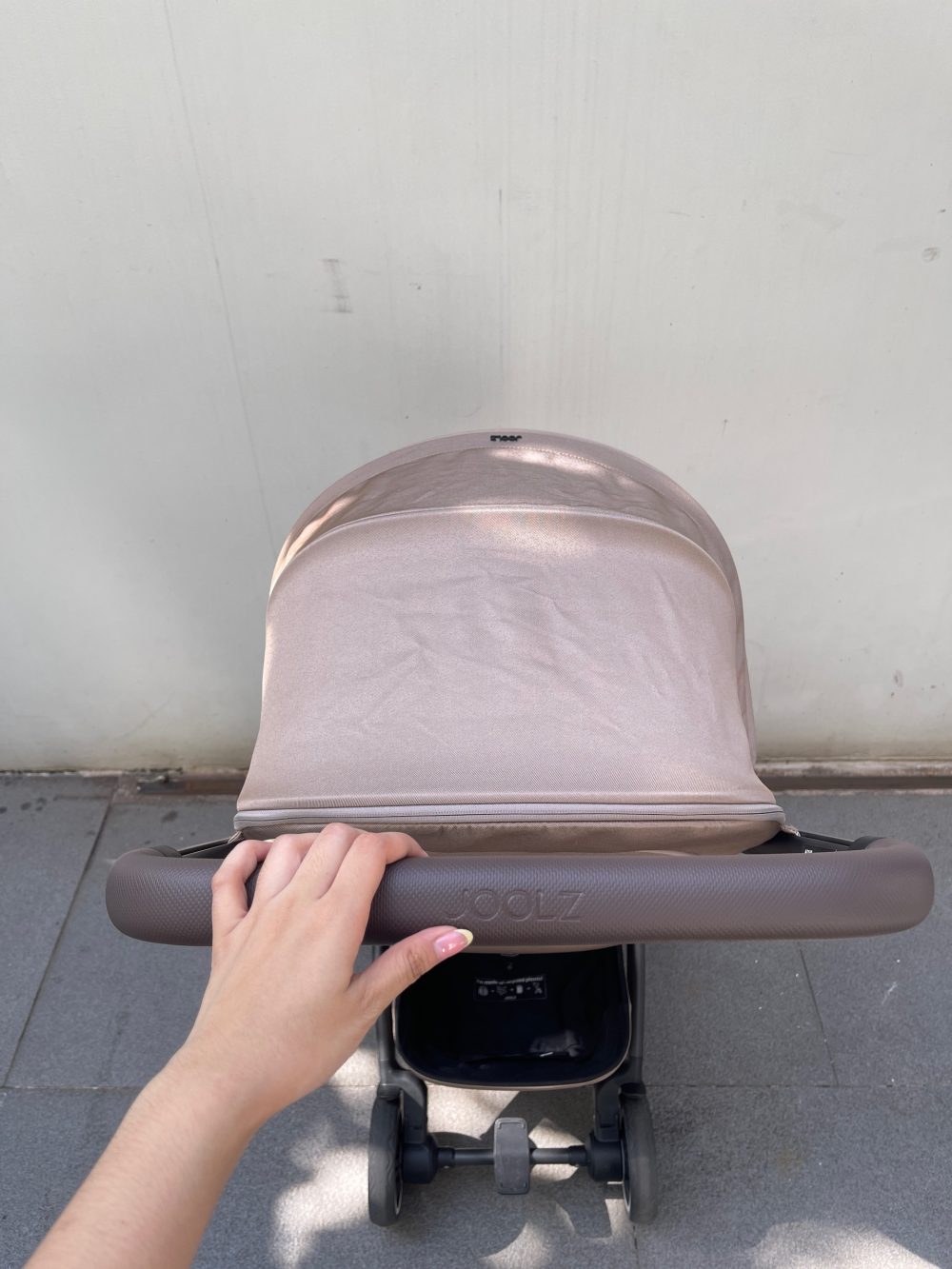 Xe đẩy gấp gọn Joolz Aer Plus màu be (0->22kg) - Ảnh 20