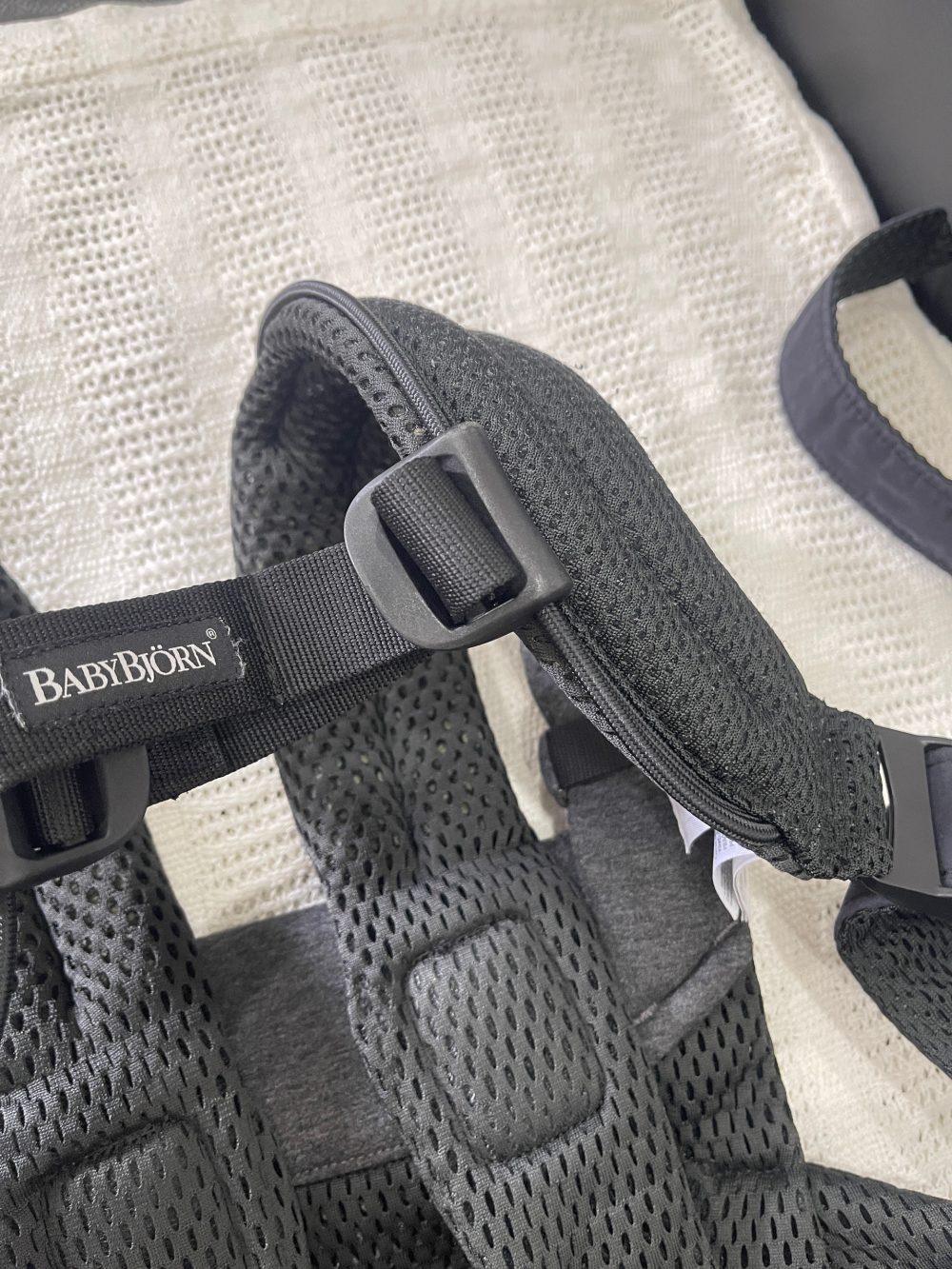 Địu Baby Bjorn Harmony màu đen (0->3y, 3.2 -> 15kg, full box) - Ảnh 19
