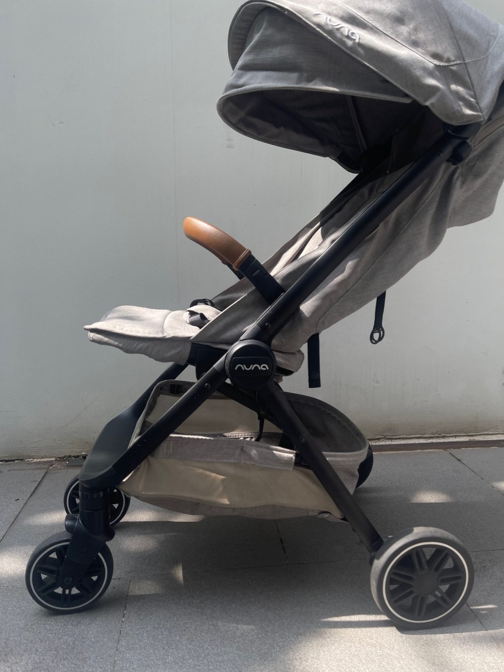 Xe đẩy Nuna trvl màu xám khung đen (size: 0m->22kg) - Ảnh 30