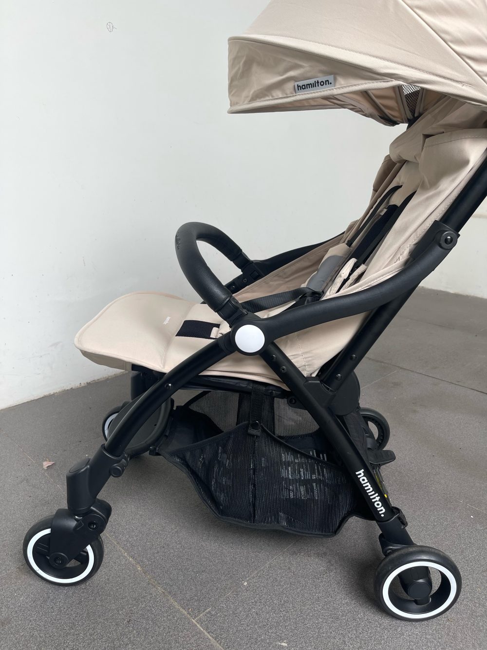 Xe đẩy Hamilton X1 plus - màu beige (Kèm túi đựng đồ và túi đựng xe) - Ảnh 9