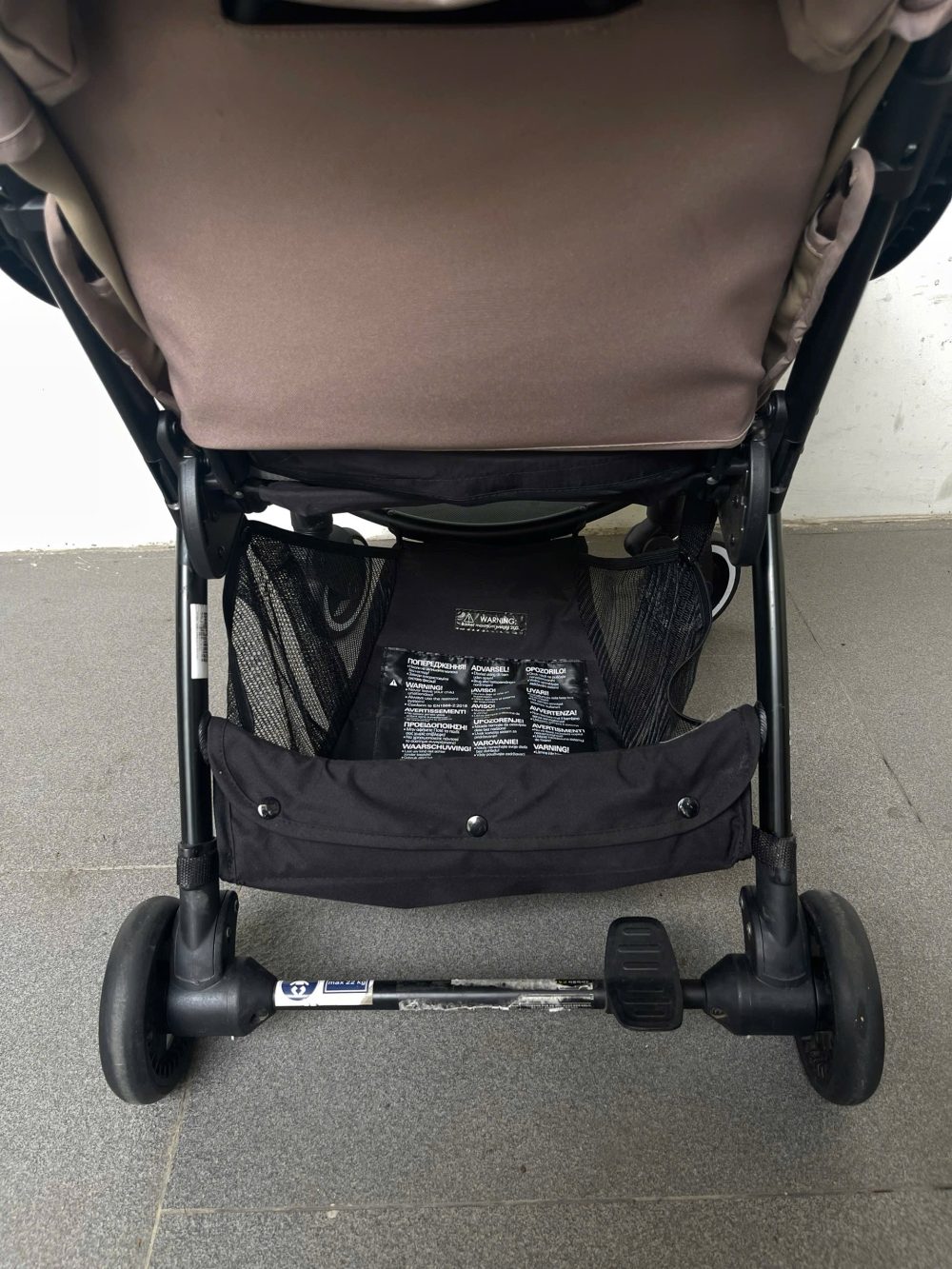 Xe đẩy gấp gọn Hamilton X1 plus màu nâu ánh hồng ( size: sơ sinh -> 20kg) - Ảnh 3