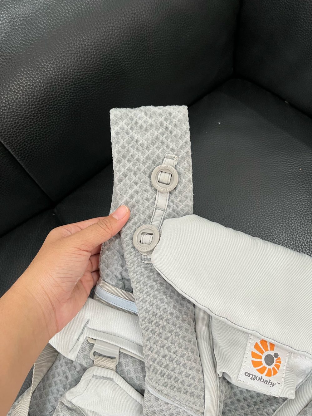 Địu Ergobaby Omni Breeze, Pearl Grey (size: 3kg2→20kg~ 0→48m) - Ảnh 10