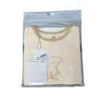 Bộ cộc tay La Pomme màu be (size: 6m)