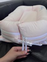 Nệm ngủ chung giường Sleepyhead Deluxe+ Mothercare màu hồng (85x46cm, size 0→8m) - Ảnh 15