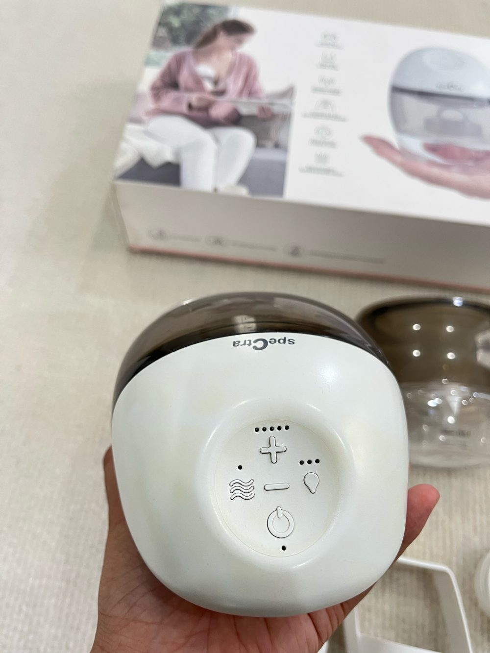 Bộ 2 máy hút sữa rảnh tay không dây Spectra Wearable ( full box) - Ảnh 6