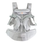 Địu Ergobaby Omni 360 airmesh màu xám (0→4y, 3.2-20kg)