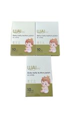 Set 3 hộp miếng dán rốn Wai (new 100%, 60mmx70mm)