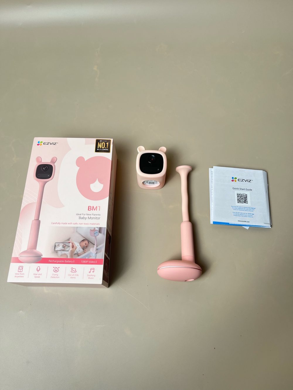Camera Ezviz BM1 màu hồng (fullbox) - Ảnh 6
