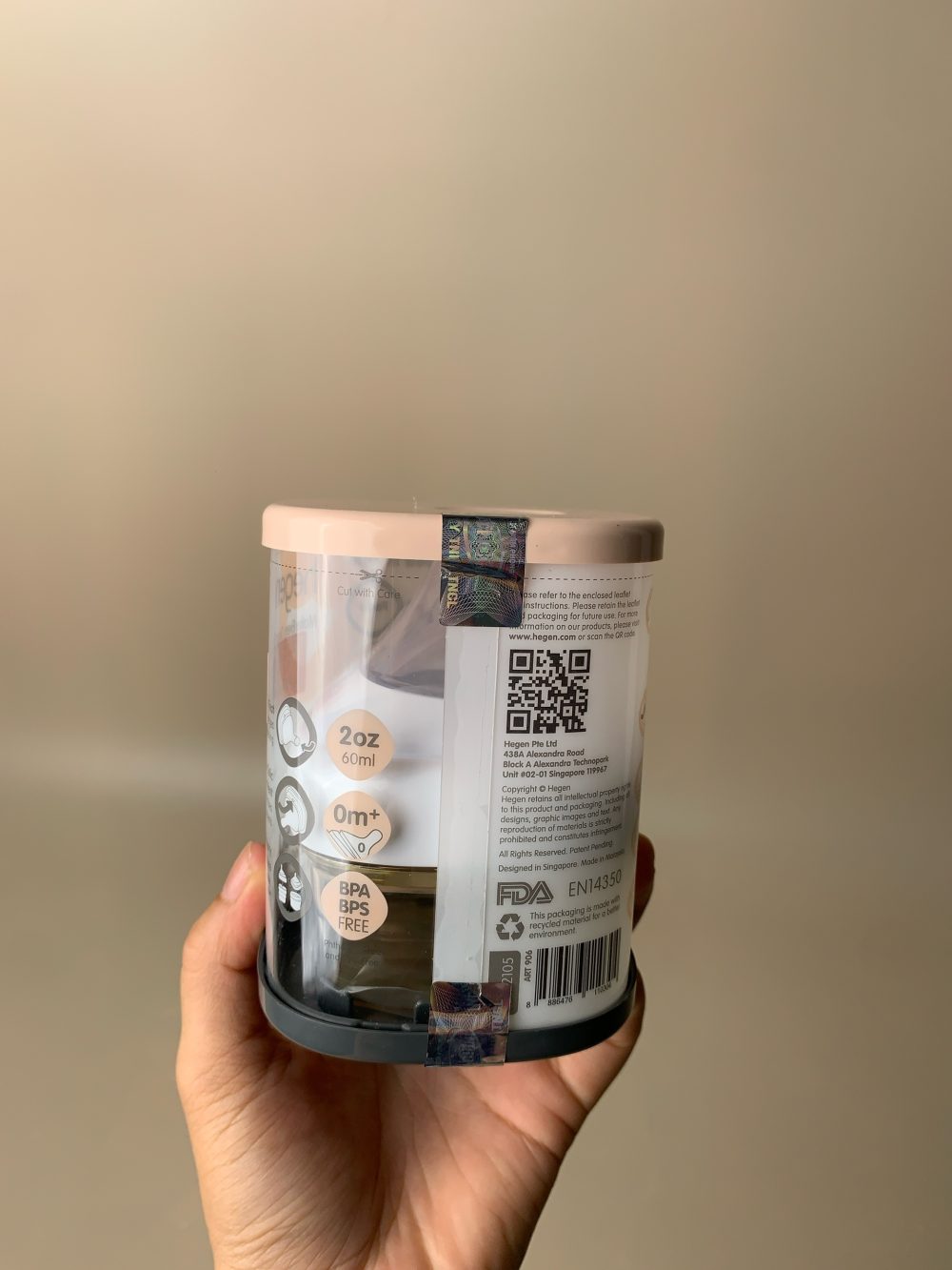 Bình sữa Hegen PPSU 60ml (0m+, mới 100%) - Ảnh 5