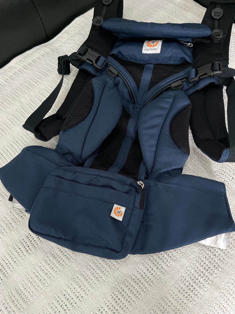 Địu Ergobaby Omni 360 Cool Air Mesh, Midnight Blue ( size: 3kg2->20kg~ 0->48m) - Ảnh 3