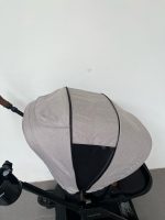 Xe đẩy Nuna triv màu xám be khung đen ( size: 0->22kg, full box) kèm cúp holder và adapter - Ảnh 10