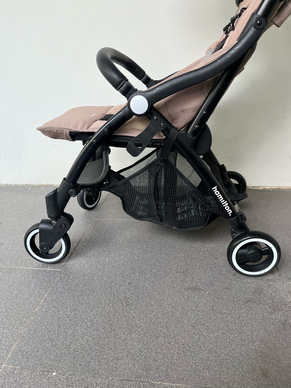Xe đẩy gấp gọn Hamilton X1 plus màu nâu ánh hồng ( size: sơ sinh -> 20kg) - Ảnh 16
