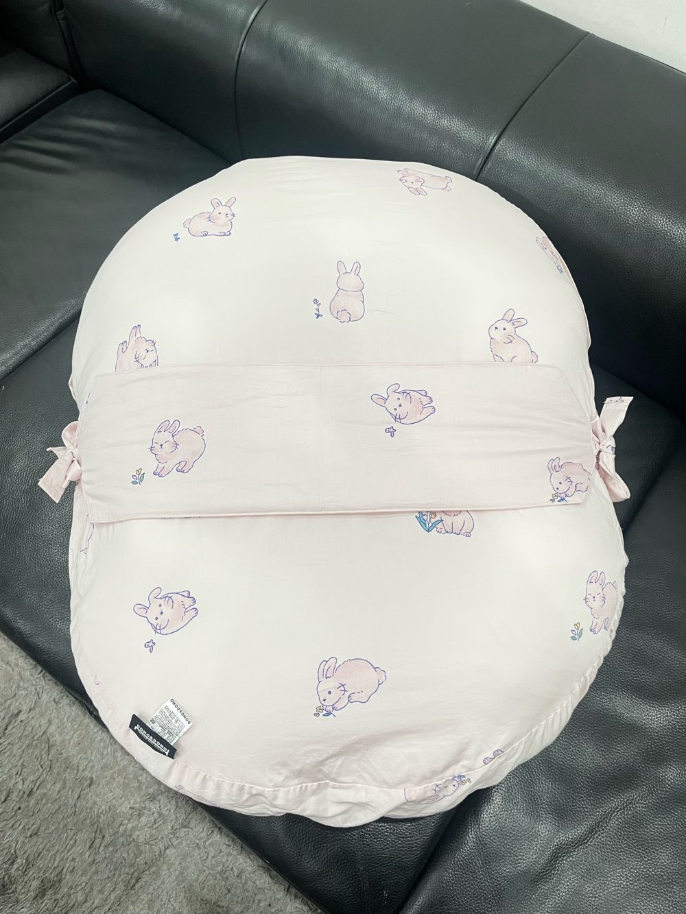 Gối chống trào ngược Dono&Dono vải cotton 4 mùa (hoạ tiết thỏ hồng)65x80 - Ảnh 12