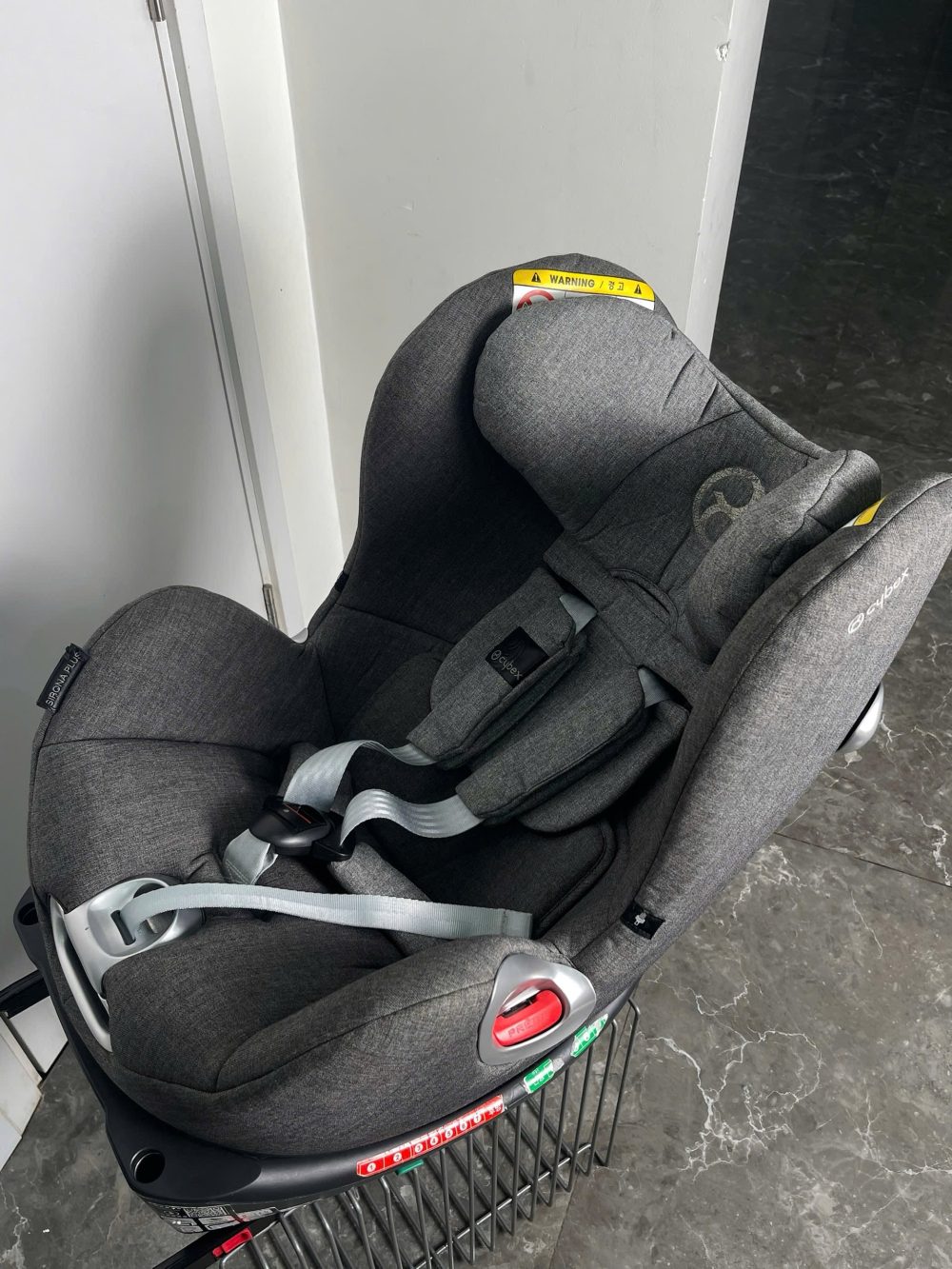 Ghế ngồi ô tô Cybex Sirona màu grey - Ảnh 11