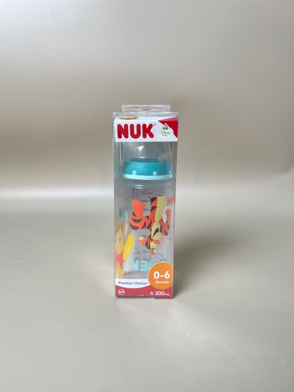 Bình sữa NUK cổ rộng DISNEY Premium Choice 300 ml (full box, 0->6m) - Ảnh 4