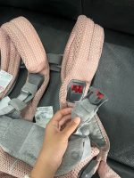Địu Baby Bjorn Harmony dusty pink (size: 0->3y ~ 3kg2->15kg) - Ảnh 8