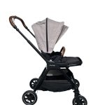 Xe đẩy Nuna triv màu xám khung đen ( size: 0->22kg)