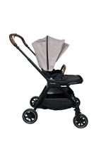 Xe đẩy Nuna triv màu xám khung đen ( size: 0->22kg)
