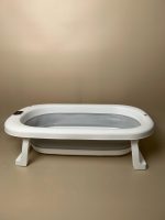 Set 4 món thau tắm, tựa lưng, ca tắm, mũ tắm màu xám, trắng - Ảnh 6