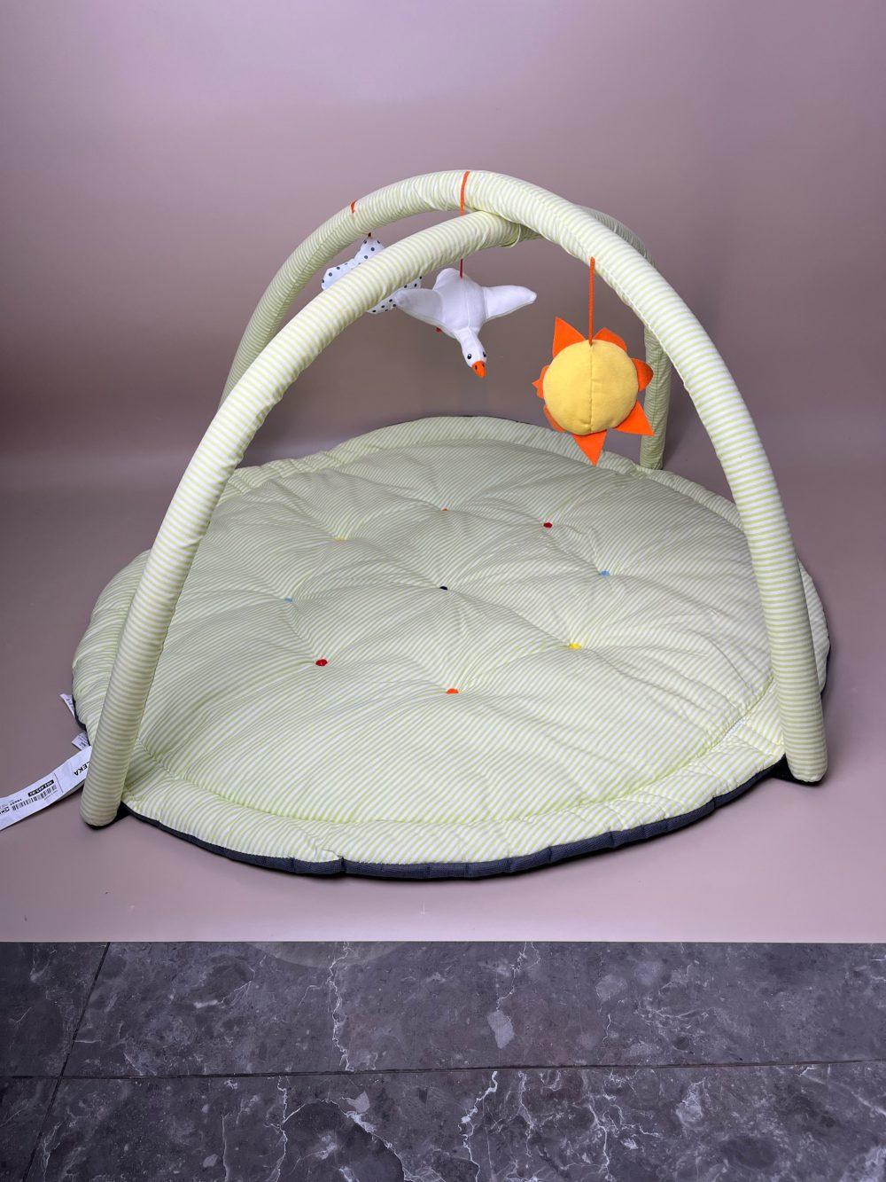 Thảm chơi Ikea Leka màu xanh - Ảnh 2