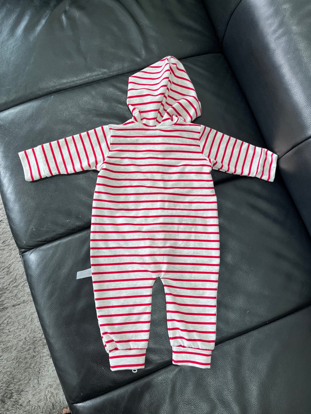 Sleepsuit họa tiết Santa Carter’s màu hồng tặng kèm hoodie suit trắng sọc đỏ (size 12→18m) - Ảnh 15