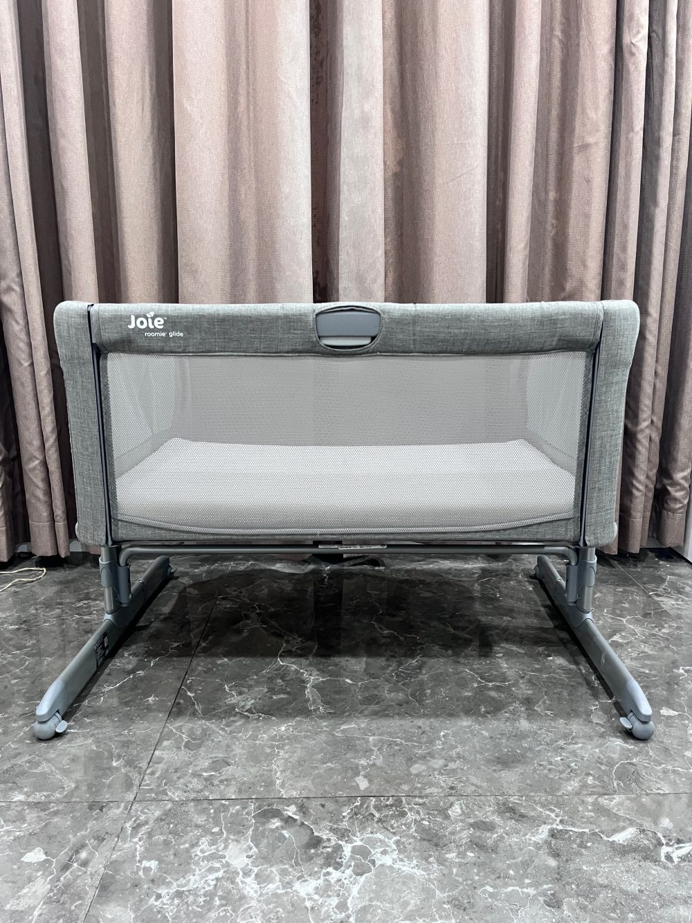 Nôi ngủ Joie Roomie Glide Foggy màu xám (tối đa 9kg) - Ảnh 8