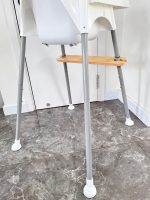 Ghế ăn dặm cho bé BabyHop màu trắng kèm thanh gác chân (6→36m) - Ảnh 8