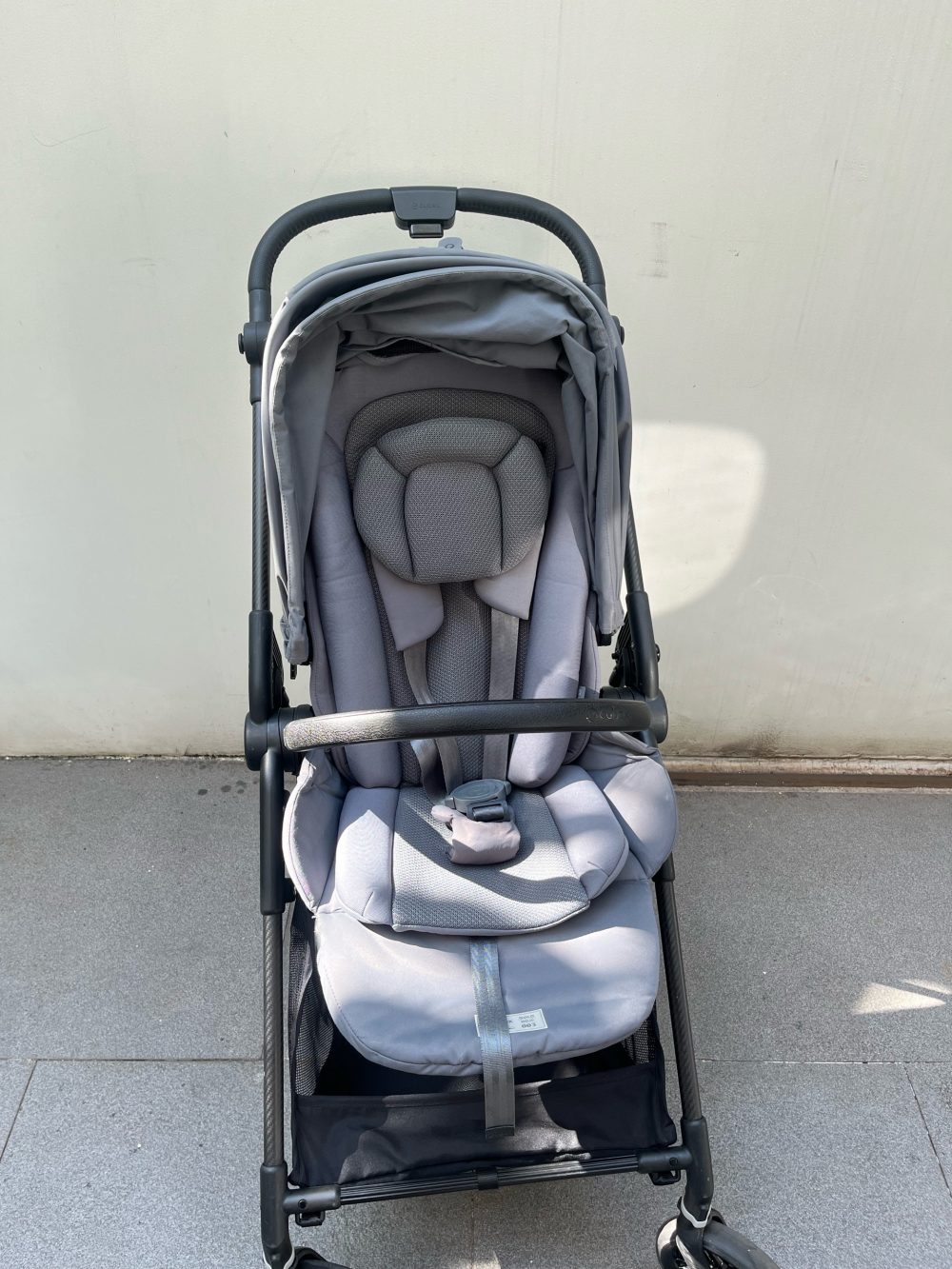 Xe đẩy Cybex melio carbon 3 màu xám ( size: sơ sinh-> 15kg) kèm đệm sơ sinh - Ảnh 3