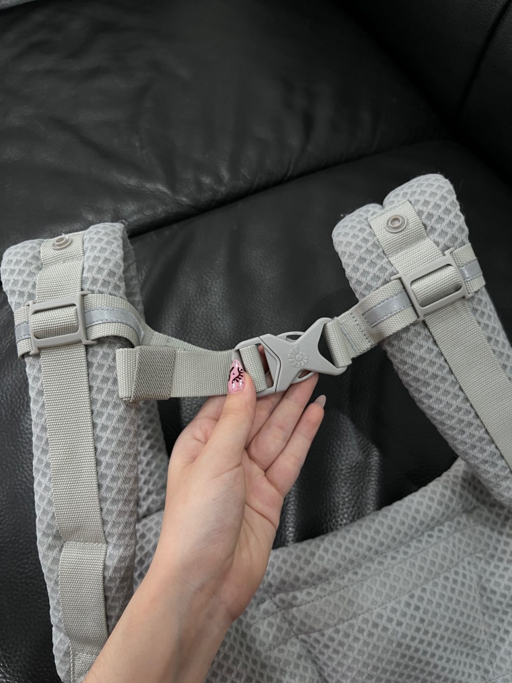 Địu Ergobaby Alta Hip Seat, Pearl Grey (4→48m~5.5→20.4kg) - Ảnh 2