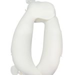 Gối thỏ Raras vải bamboo màu trắng ( size: 2m→2y)