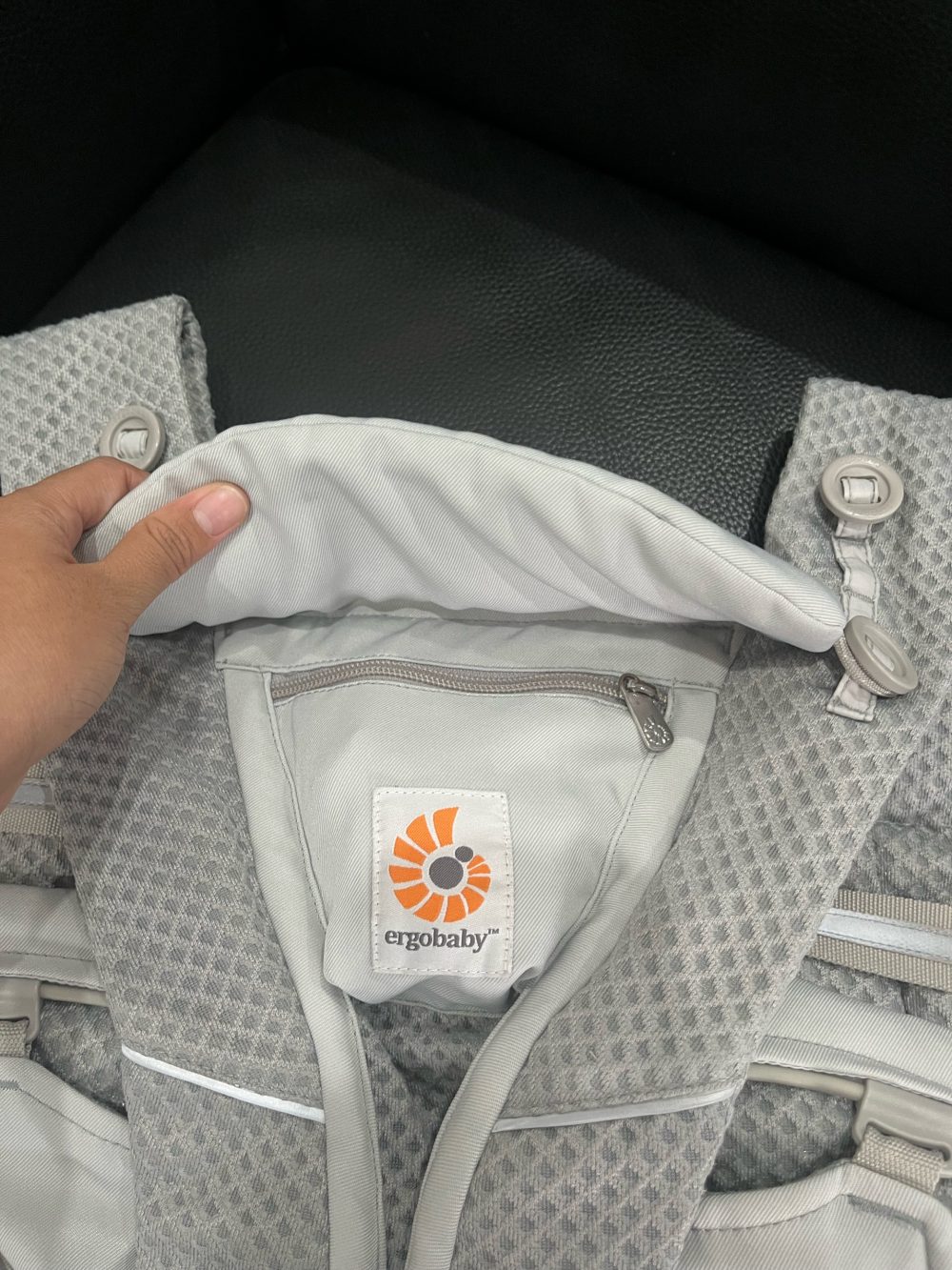 Địu Ergobaby Omni Breeze, Pearl Grey (size: 3kg2→20kg~ 0→48m) - Ảnh 2