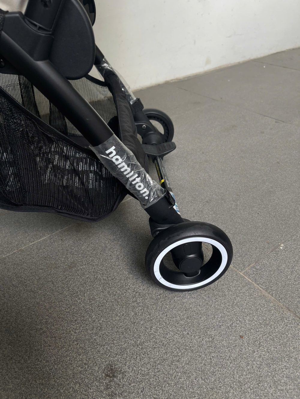 Xe đẩy Hamilton x1 plus màu be (size: sơ sinh->20kg ) - Ảnh 14