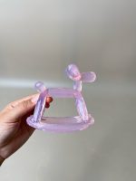 Gặm nướu Miraloop Jellydog màu hồng kèm dây đeo - Ảnh 5