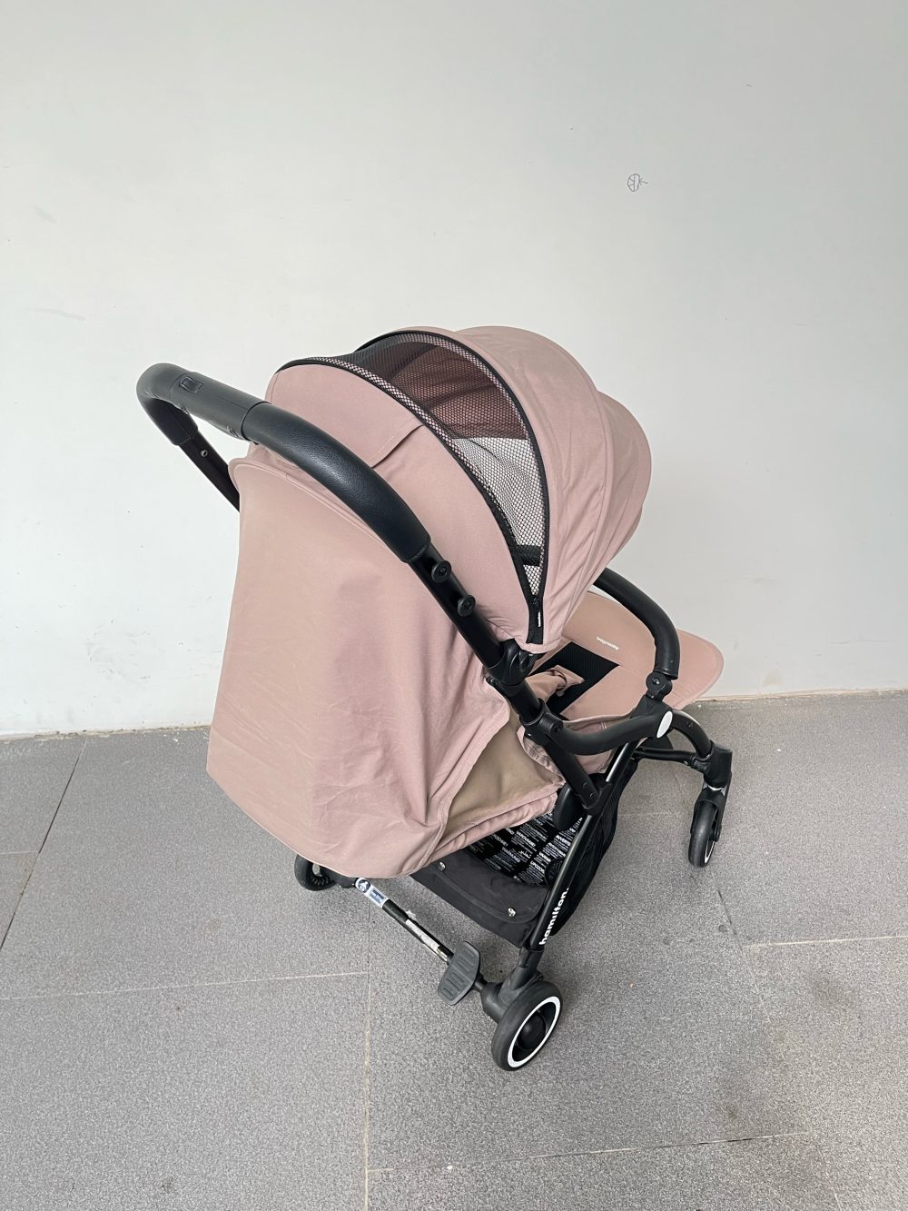 Xe đẩy gấp gọn Hamilton X1 plus màu nâu ánh hồng ( size: sơ sinh -> 20kg) - Ảnh 21
