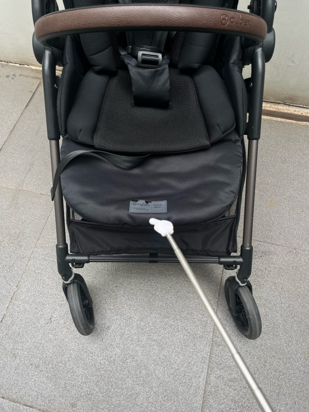 Xe đẩy Cybex melio TPE màu magic black - seal VNQ (Size: sơ sinh->3y, tối đa 15kg) full box - Ảnh 13