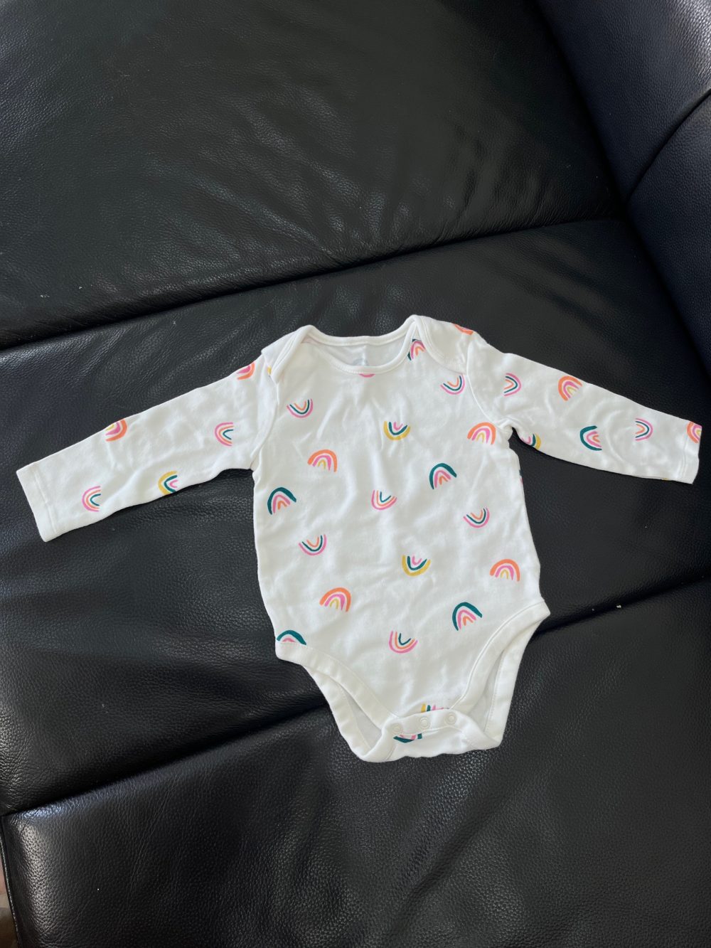 Set 3 bộ bodysuit Mothercare màu hồng, màu trắng (9m-12m) - Ảnh 6