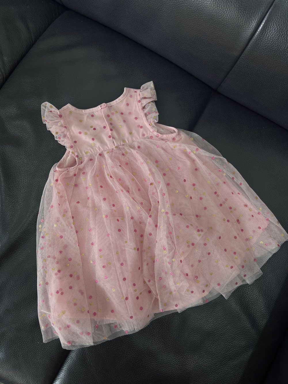 Váy Copenhagen Delights Isabella Baby Girl màu hồng (9→12m) còn tag - Ảnh 7