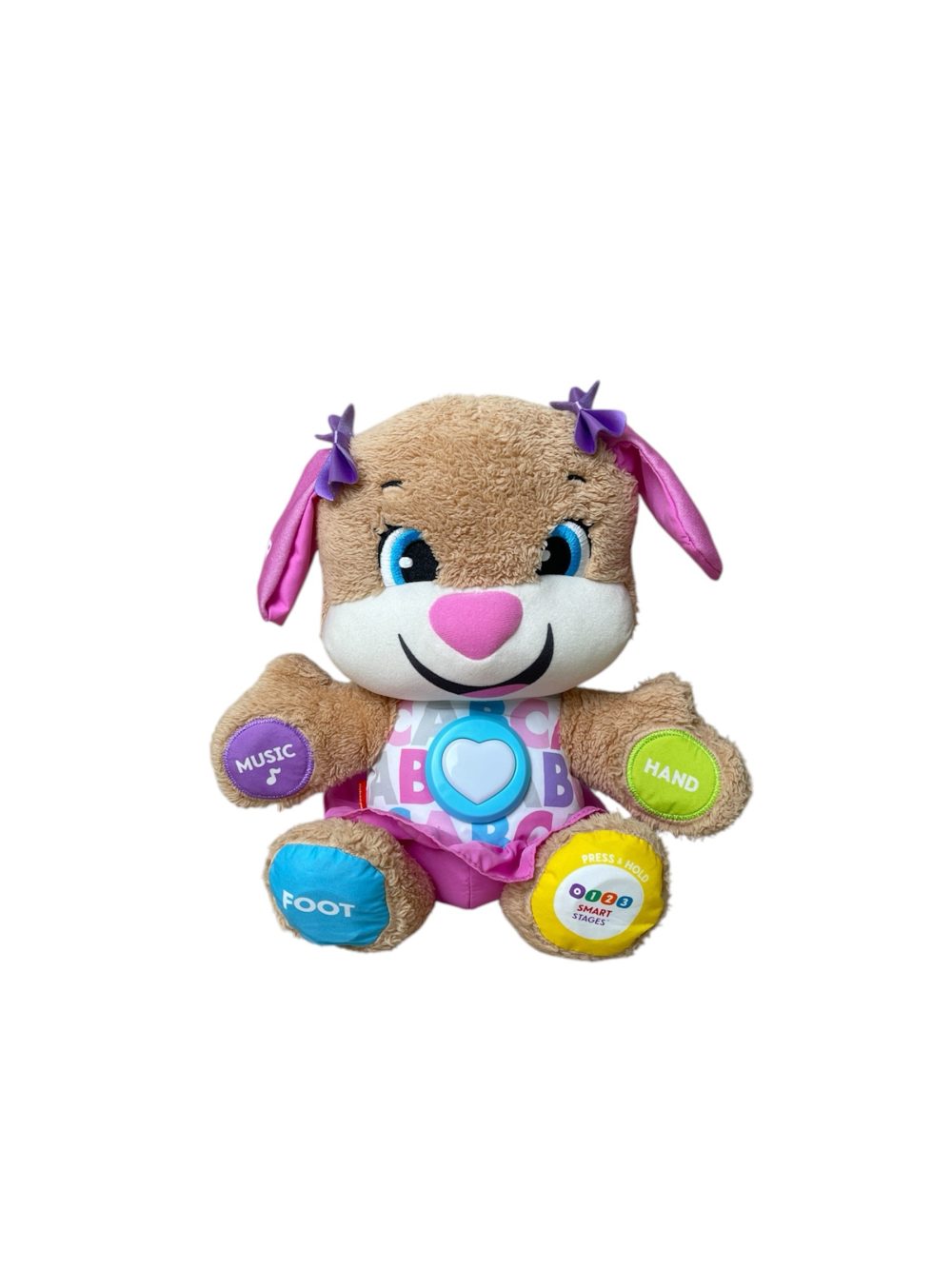 5b4ff9bd44c84445918e613df4d1f271 Cún bông biết nói Fisher Price của Mỹ màu hồng - Ảnh 1