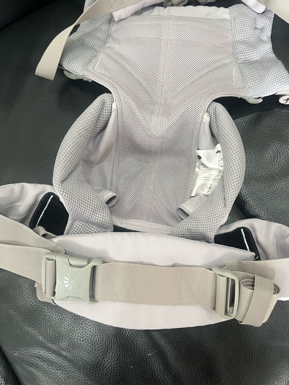 Địu Ergobaby Omni 360 Cool Air Mesh, Pearl Grey (size: 3kg2->20kg~ 0->48m) - Ảnh 17
